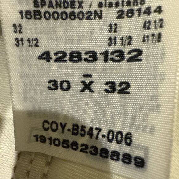 LEE Pants Mens 30x32 Chino Total Freedom Relaxed Fit Straight Khaki Stretch NWT - Picture 5 of 10